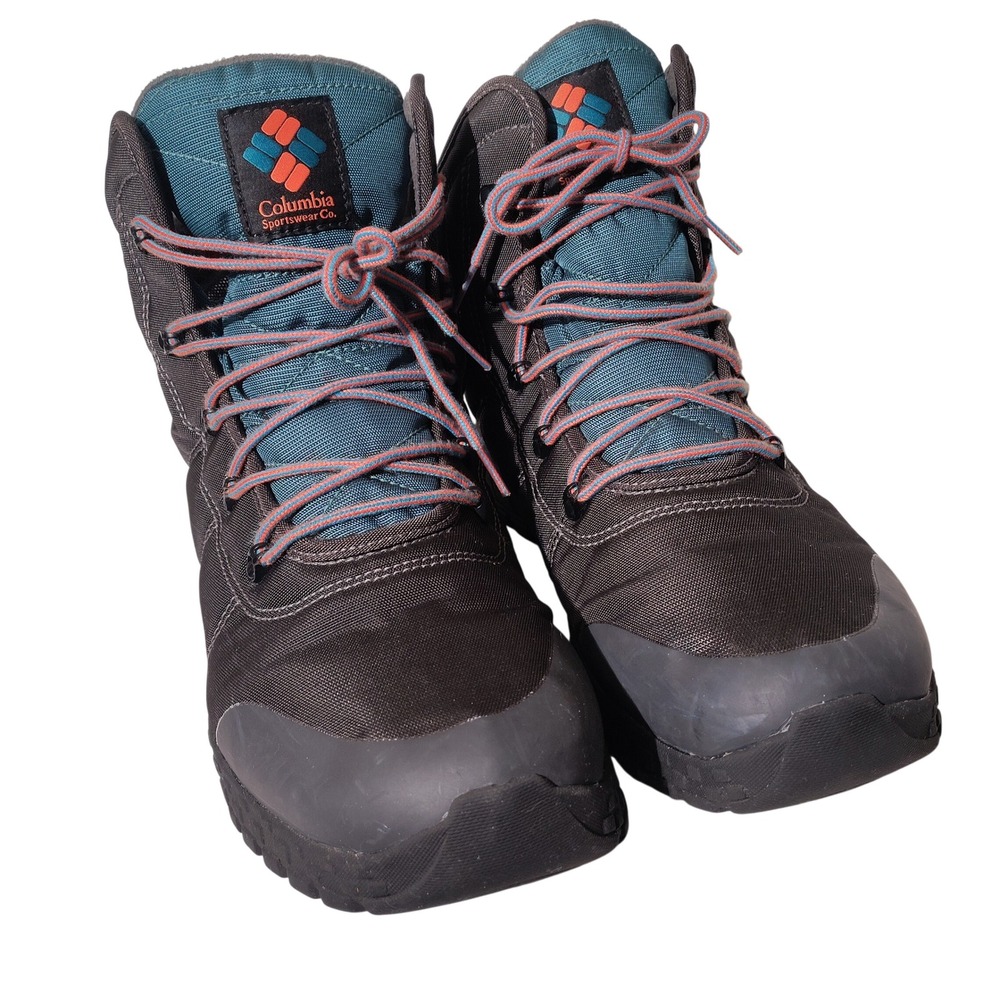 Columbia Fairbanks Omni-Heat Mens Boots Graphite Grey BM2806-014 Size 15